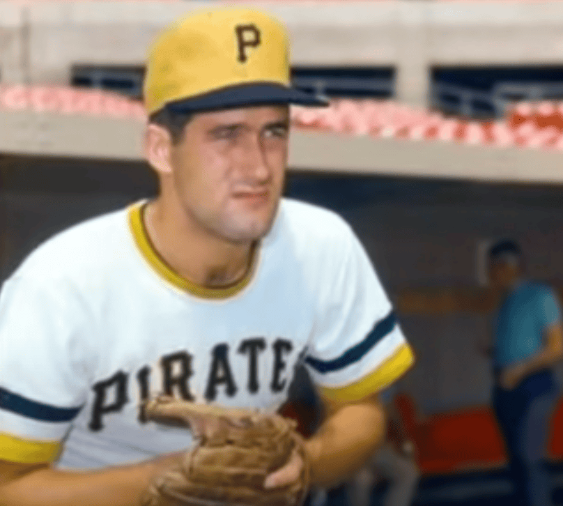 Steve Blass struggles with control during a historic bad season in MLB.